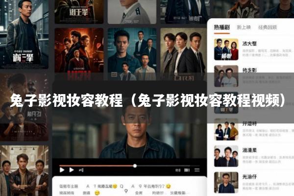 兔子影视妆容教程(兔子影视妆容教程视频)