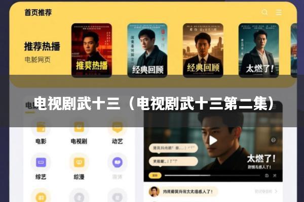 电视剧武十三(电视剧武十三第二集)