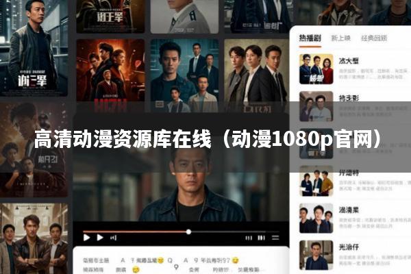 高清动漫资源库在线(动漫1080p官网)