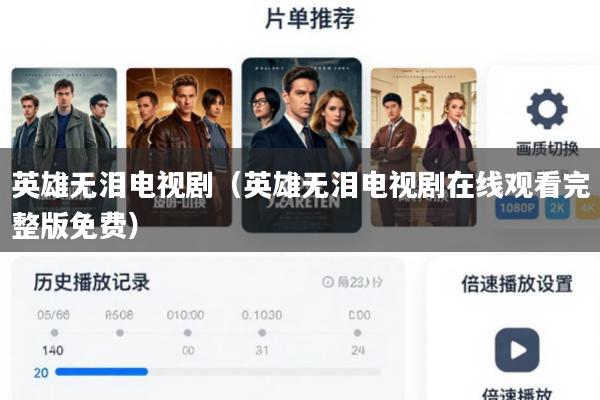 英雄无泪电视剧(英雄无泪电视剧在线观看完整版免费)