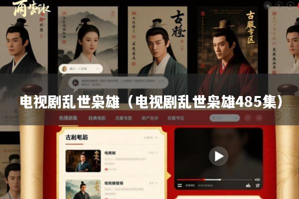 电视剧乱世枭雄(电视剧乱世枭雄485集)
