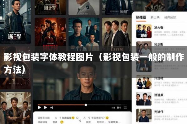 影视包装字体教程图片(影视包装一般的制作方法)