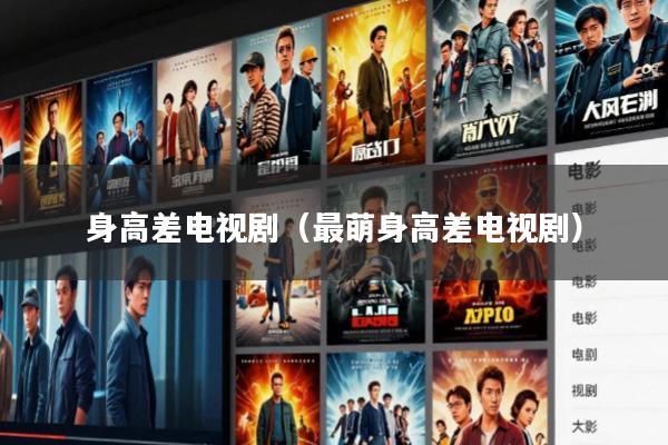 身高差电视剧(最萌身高差电视剧)