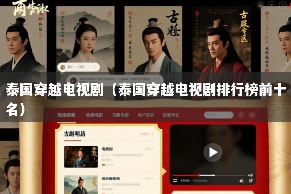 泰国穿越电视剧(泰国穿越电视剧排行榜前十名)
