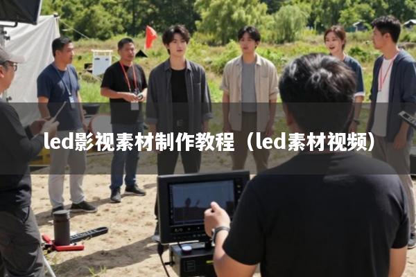 led影视素材制作教程(led素材视频)